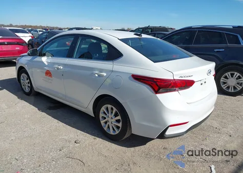 2022 Hyundai Accent Sel из США, поврежденный, VIN 3KPC24A65NE173240